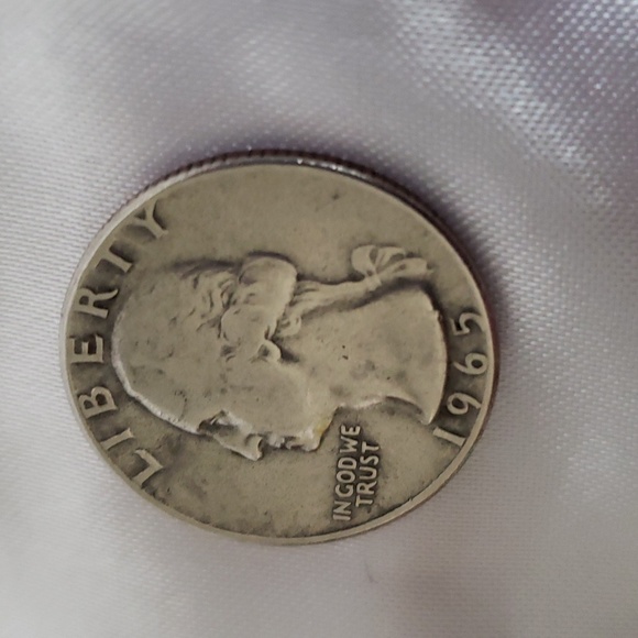 1965 Silver U.S. Quarter No Mint Mark!!! - Picture 4 of 5